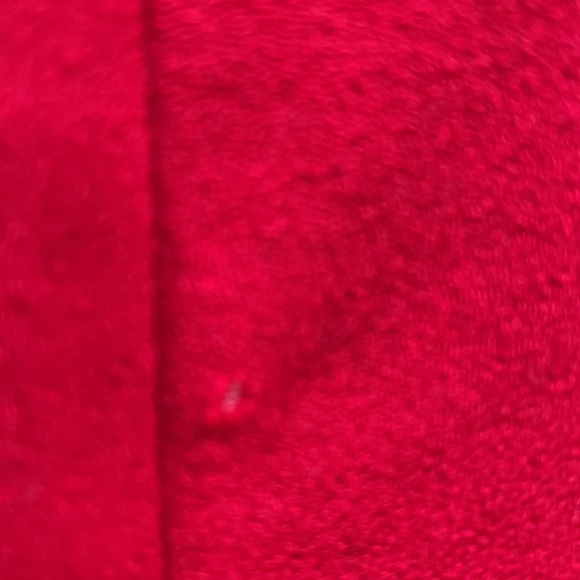 Vintage fitted red wool crepe blazer - Picture 3 of 6